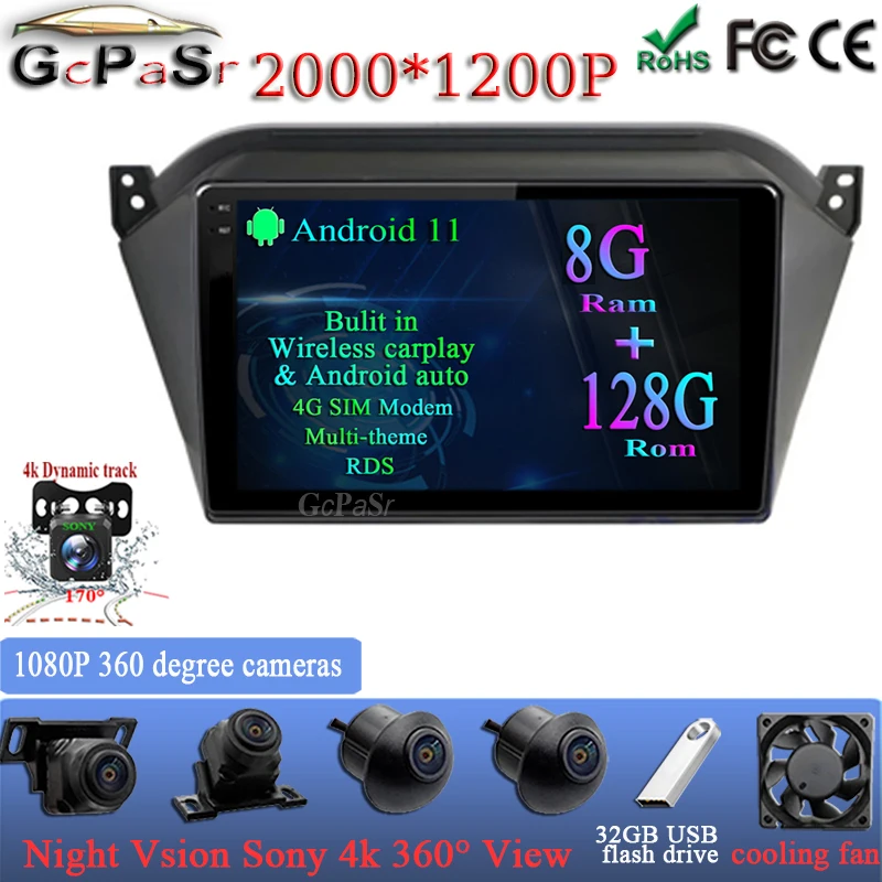 10.2'' Android 11 For JAC S2 t40 2015-2018 Car Radio Navitei GPS Navigation BT WiFi Car Stereo Multimedia Player
10.2'' Android 11 For JAC S2 t40 2015-2018 Car Radio Navitei GPS Navigation BT WiFi Car Stereo Multimedia Player