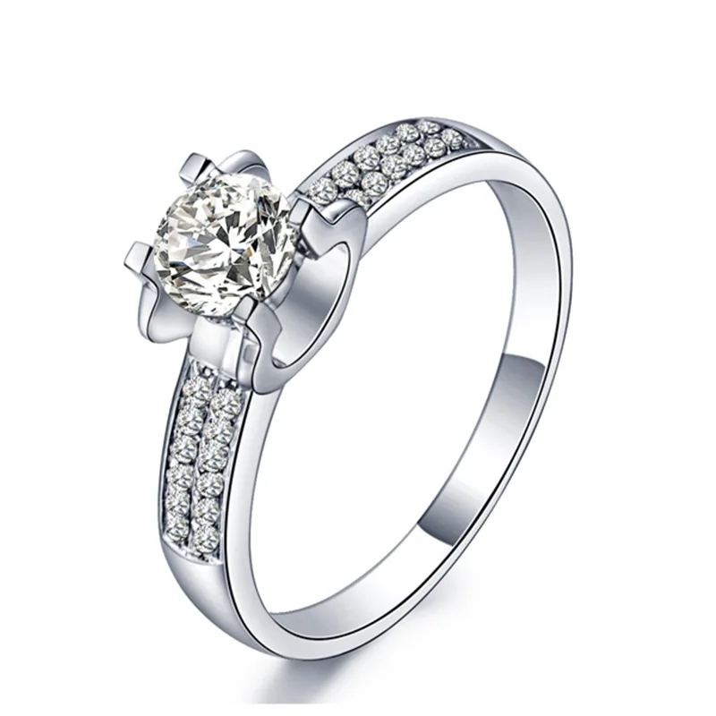 Rings for Women Real Solid 925 Sterling Silver Diamond Gemstone Hollow Out Ring Girl Wedding Gift Wholesale Free Box Jewelry
Rings for Women Real Solid 925 Sterling Silver Diamond Gemstone Hollow Out Ring Girl Wedding Gift Wholesale Free Box Jewelry