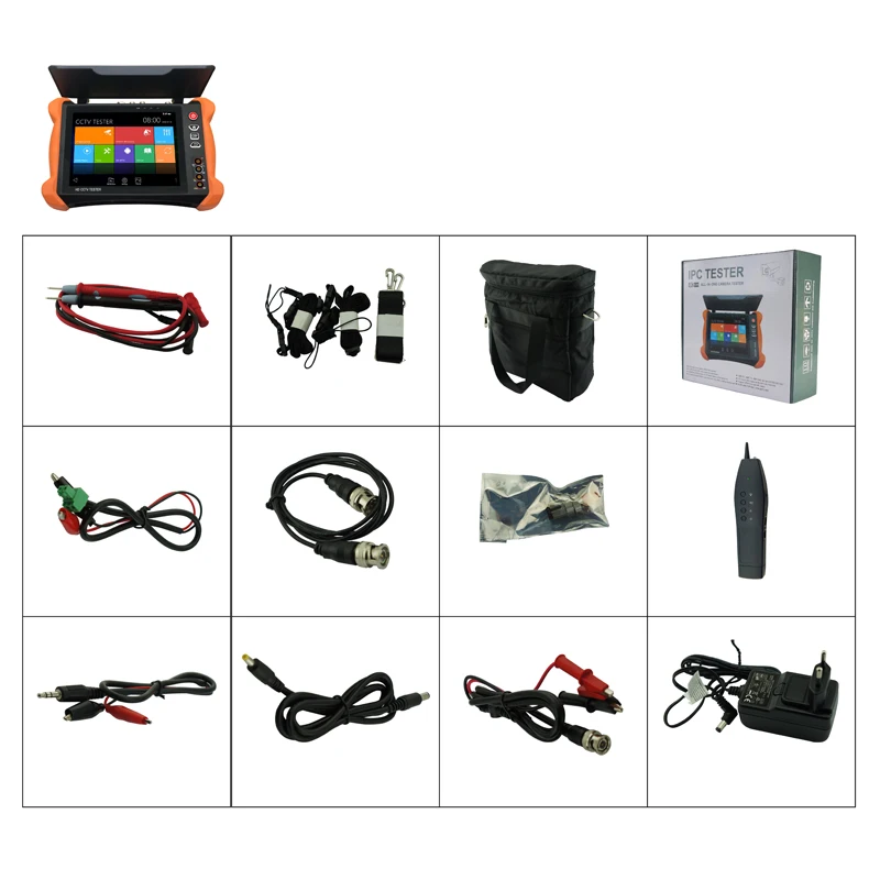 8 inch IP Camera Tester 2K Retina Touch Screen 4K H.265 8MP AHD TVI CVI SDI CVBS All- in-1 CCTV Tester with TDR test VFL OPM
8 inch IP Camera Tester 2K Retina Touch Screen 4K H.265 8MP AHD TVI CVI SDI CVBS All- in-1 CCTV Tester with TDR test VFL OPM