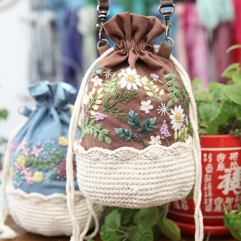 DIY Embroidery Flower Tree Purse Women Bag Needlework Sewing Cross Stitch Chinese Style Coin Purses Vintage
DIY Embroidery Flower Tree Purse Women Bag Needlework Sewing Cross Stitch Chinese Style Coin Purses Vintage