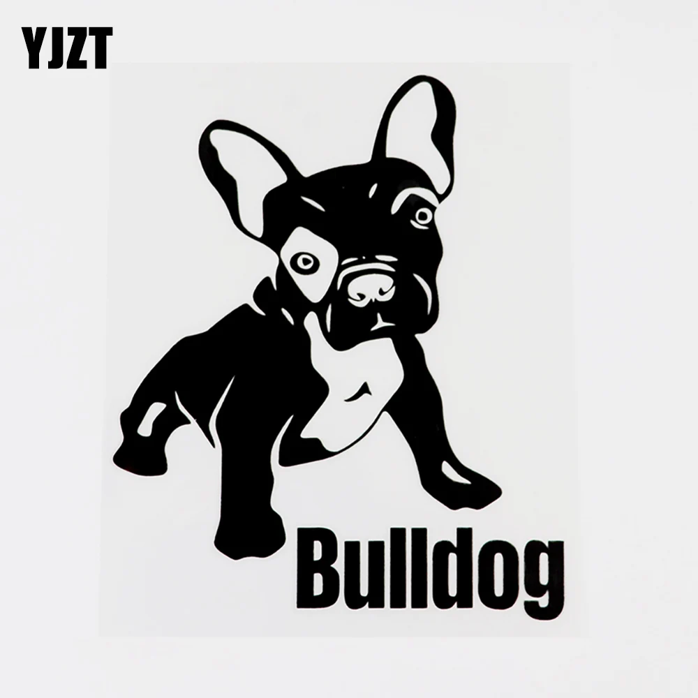 YJZT 12,2 см x 14,7 см Виниловая наклейка с забавными животными бульдогом для стайлинга автомобиля черная/Серебристая 8C-0213
YJZT 12,2 см x 14,7 см Виниловая наклейка с забавными животными бульдогом для стайлинга автомобиля черная/Серебристая 8C-0213