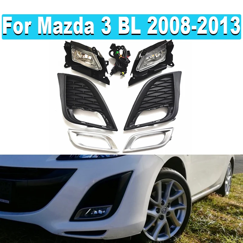 1Set Front Bumper Fog Lights For Mazda 3 M3 BL 2008 2009 2010 2011 2012 2013 Hatchback Sedan Kit Chrome Fog Lamp Modification
1Set Front Bumper Fog Lights For Mazda 3 M3 BL 2008 2009 2010 2011 2012 2013 Hatchback Sedan Kit Chrome Fog Lamp Modification