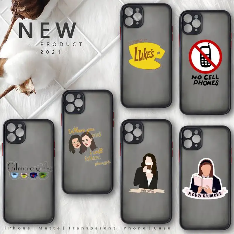 Gilmore Girls Phone Case For iphone 12 11 8 7 plus mini x xs xr pro max matte transparent cover
Gilmore Girls Phone Case For iphone 12 11 8 7 plus mini x xs xr pro max matte transparent cover