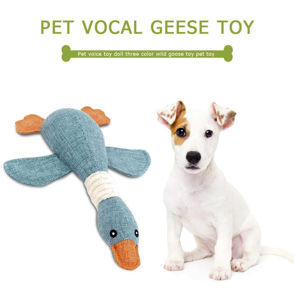 2pcs Pet Plush Wild Goose Shape Squeak Chew Cartoon Plush Animal Teeth Clean Toy Practical Funny Bite Squeak Bauble
2pcs Pet Plush Wild Goose Shape Squeak Chew Cartoon Plush Animal Teeth Clean Toy Practical Funny Bite Squeak Bauble