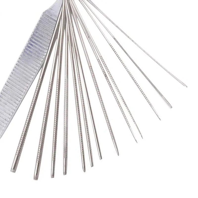 Guitar Nut Bridge File Set Luthiers Tool Box 13 Sizes Of Files 1 Flat File for Guitar Banjo Mandolin Bass String Groove Slot
Guitar Nut Bridge File Set Luthiers Tool Box 13 Sizes Of Files 1 Flat File for Guitar Banjo Mandolin Bass String Groove Slot