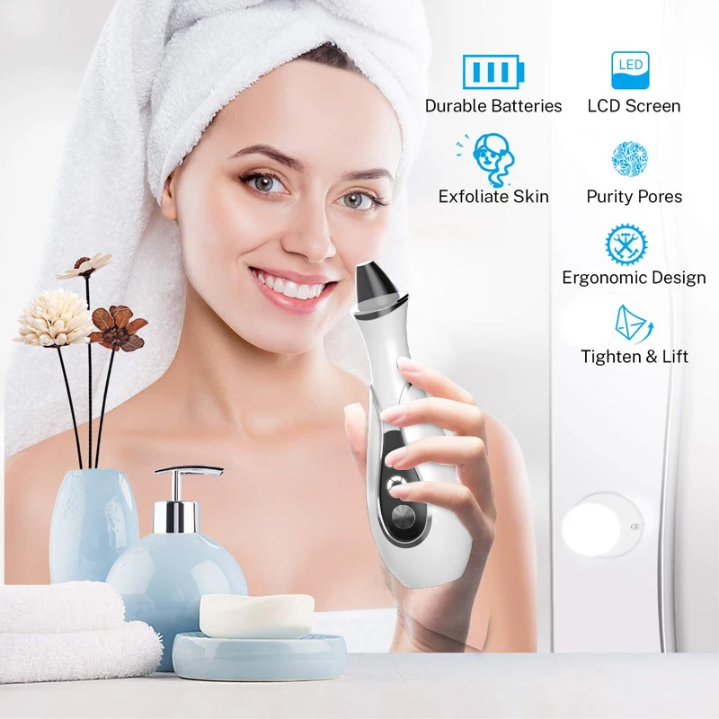 Blackhead Remover Vacuum Pore Cleaner Acne Pimple Removal Tool Face Cleaner Black Head Vacuum Dropshipping
Blackhead Remover Vacuum Pore Cleaner Acne Pimple Removal Tool Face Cleaner Black Head Vacuum Dropshipping