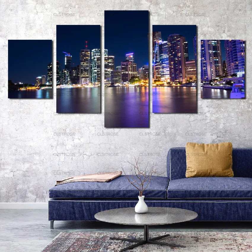 5 Pieces/pieces of City Landscape Modern Mural Decoration Posters Living Room Hd Print Pictures Family Home Decoration Painting
5 Pieces/pieces of City Landscape Modern Mural Decoration Posters Living Room Hd Print Pictures Family Home Decoration Painting