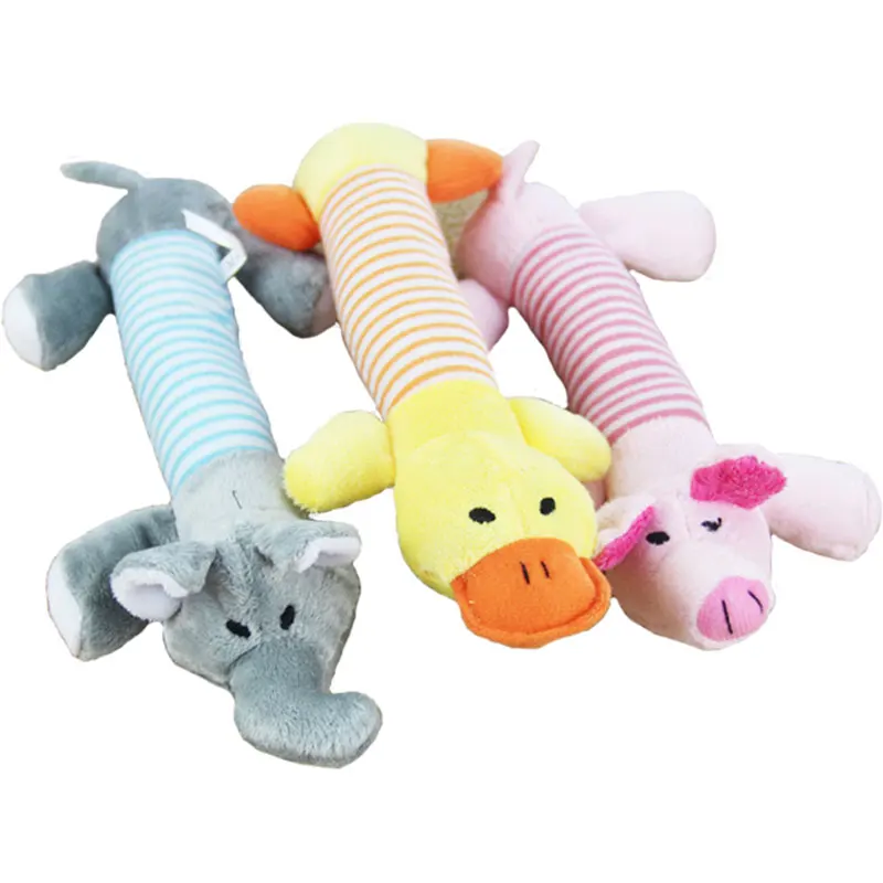 Dog Toys Pet Puppy Chew Squeaker Squeaky Plush Sound Duck Pig & Elephant Toys 3 Designs dog chew toys Durability Dog Accessories
Dog Toys Pet Puppy Chew Squeaker Squeaky Plush Sound Duck Pig & Elephant Toys 3 Designs dog chew toys Durability Dog Accessories