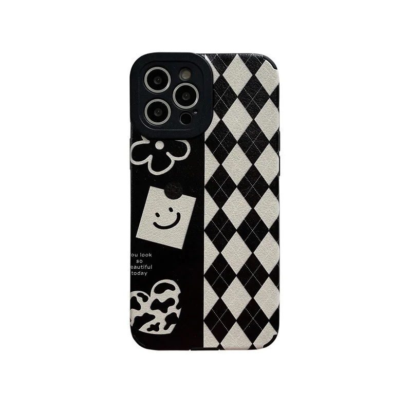 Black and White Checkered label for iphone 13pro case 11 for iphone12 / XR / xsmax soft 78plus
Black and White Checkered label for iphone 13pro case 11 for iphone12 / XR / xsmax soft 78plus