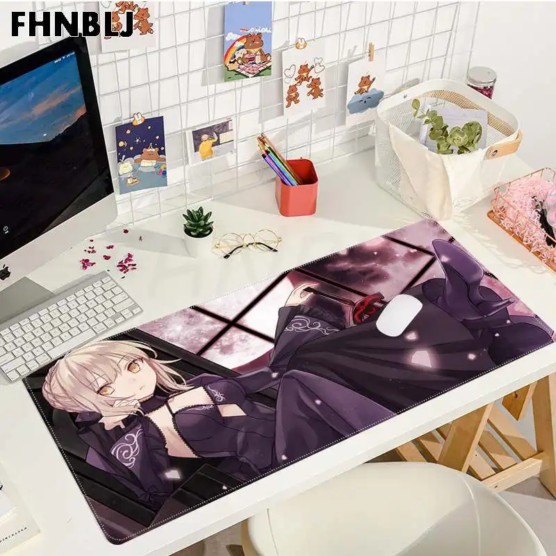 FHNBLJ Fatestay Night Saber Girls High Rubber PC Computer Gaming mousepad Size for L XL game Customized mouse pad for CS GO PUBG
FHNBLJ Fatestay Night Saber Girls High Rubber PC Computer Gaming mousepad Size for L XL game Customized mouse pad for CS GO PUBG