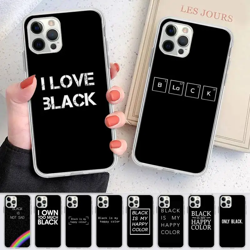 I love Black Color Phone Case for iPhone 11 12 13 mini pro XS MAX 8 7 6 6S Plus X 5S SE 2020 XR case
I love Black Color Phone Case for iPhone 11 12 13 mini pro XS MAX 8 7 6 6S Plus X 5S SE 2020 XR case