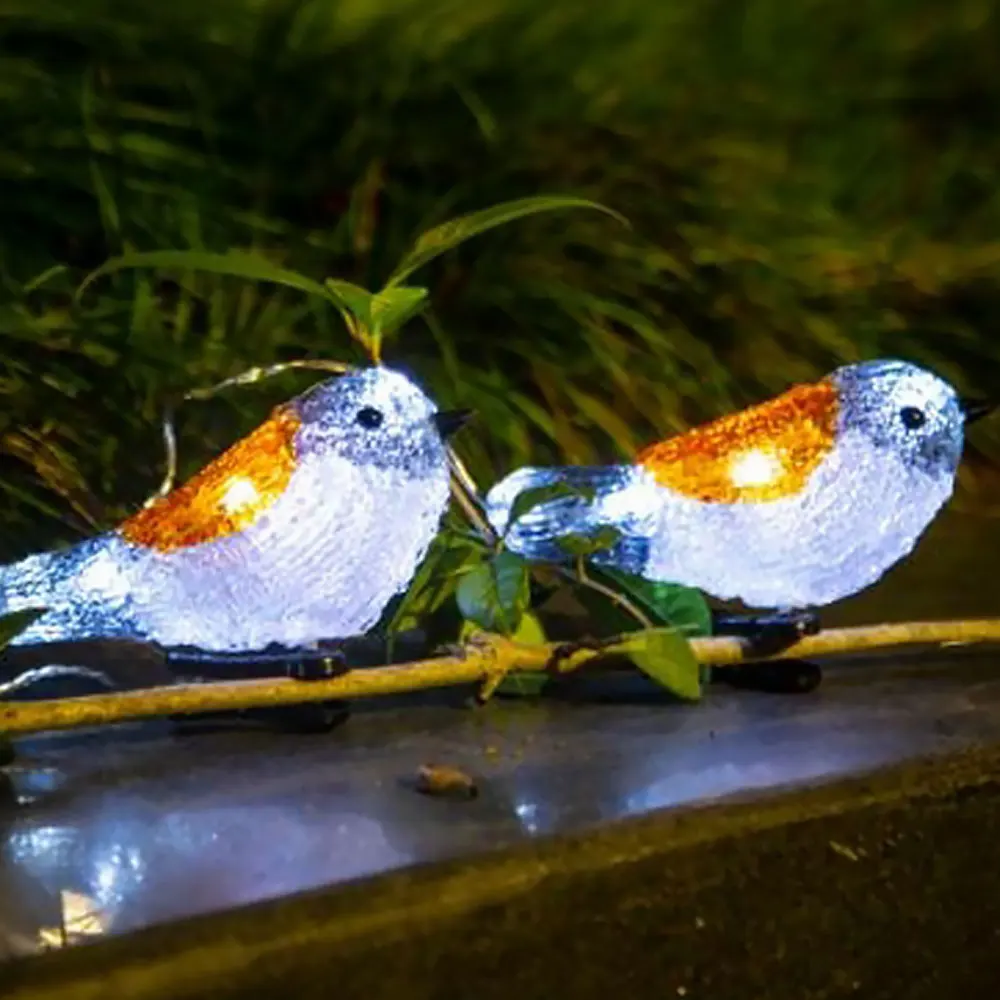 Creative Garden Light Outdoor Waterproof Garden Lights Bird Shape Battery Powered LED Light For Garden Decoration
Creative Garden Light Outdoor Waterproof Garden Lights Bird Shape Battery Powered LED Light For Garden Decoration