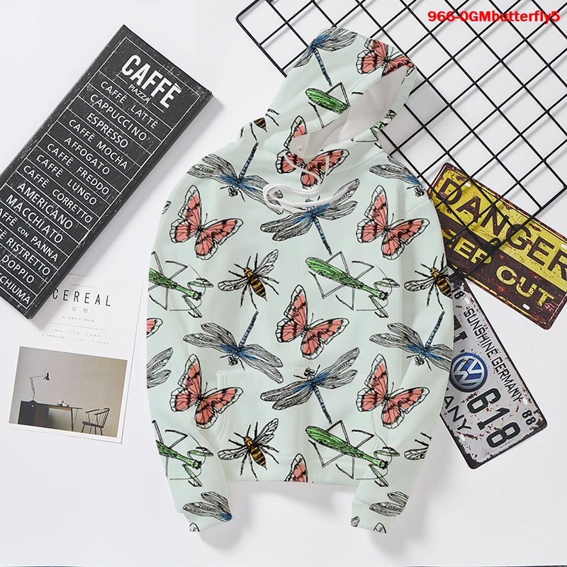 New Fashion Cool Butterfly 3D Hoodies Sweatshirts Women Long Sleeve Pullover Hooded Mens Clothes Casual Streetwear Coats Hoodie
New Fashion Cool Butterfly 3D Hoodies Sweatshirts Women Long Sleeve Pullover Hooded Mens Clothes Casual Streetwear Coats Hoodie