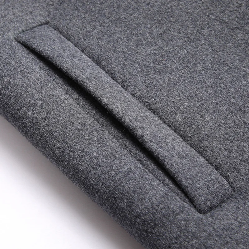 Men's Hooded Wool Jacket Winter Autumn Mens Long Windproof Woolen Coat Casual Thick Slim Fit Jacket Male Trendy Korean for Young
Men's Hooded Wool Jacket Winter Autumn Mens Long Windproof Woolen Coat Casual Thick Slim Fit Jacket Male Trendy Korean for Young