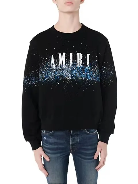 High street fashion brands Hoodie autumn and winter new starry sky splash ink letter logo printing round neck sweater With label
High street fashion brands Hoodie autumn and winter new starry sky splash ink letter logo printing round neck sweater With label