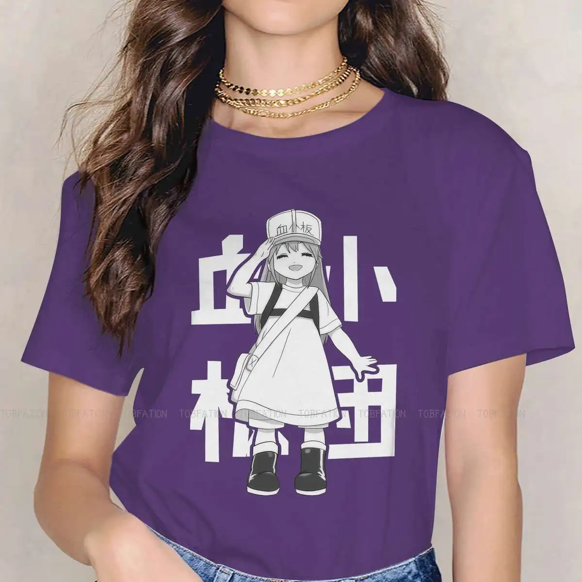 Platelet Squad Fashion TShirts Cells at Work Hataraku Saibō Anime Girl Style Pure Cotton T Shirt O Neck Big Size
Platelet Squad Fashion TShirts Cells at Work Hataraku Saibō Anime Girl Style Pure Cotton T Shirt O Neck Big Size
