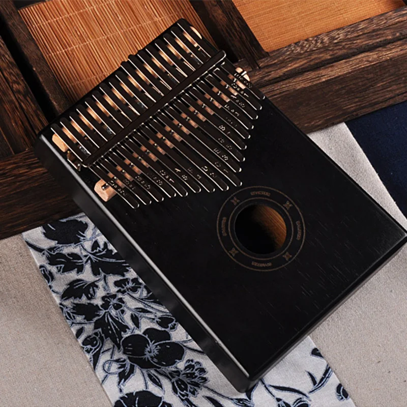 17 Keys Tuning Hammer Bull Kalimba Thumb Piano Mahogany Body Musical Instrument Best Quality Price Gift Beginners Professional
17 Keys Tuning Hammer Bull Kalimba Thumb Piano Mahogany Body Musical Instrument Best Quality Price Gift Beginners Professional