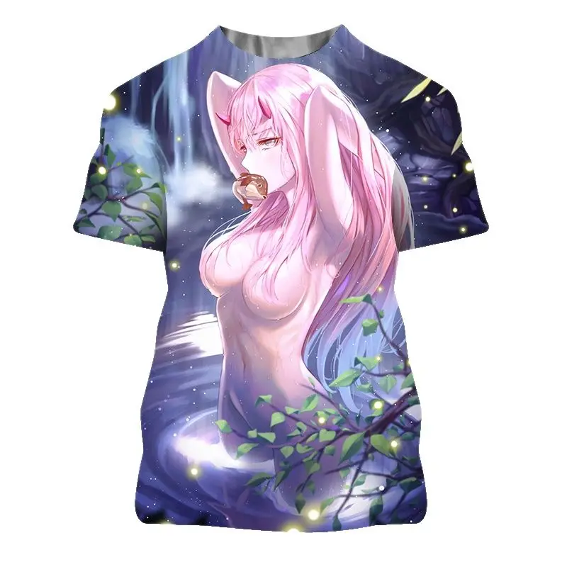 Franxx3D Printed Sexy Anime Girl T-Shirt Street Clothing Hip-Hop Funny Harajuku Men's Short-Sleeved TShirt Summer Men's Sexy Top
Franxx3D Printed Sexy Anime Girl T-Shirt Street Clothing Hip-Hop Funny Harajuku Men's Short-Sleeved TShirt Summer Men's Sexy Top
