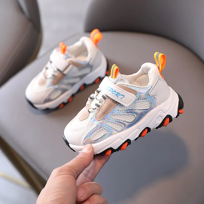 Children Casual Shoes Pink Baby Girl Soft Bottom Anti-Slip Sneakers Beige Mesh Patchwork Breathable Sport Brand Kids Tenis Shoes
Children Casual Shoes Pink Baby Girl Soft Bottom Anti-Slip Sneakers Beige Mesh Patchwork Breathable Sport Brand Kids Tenis Shoes