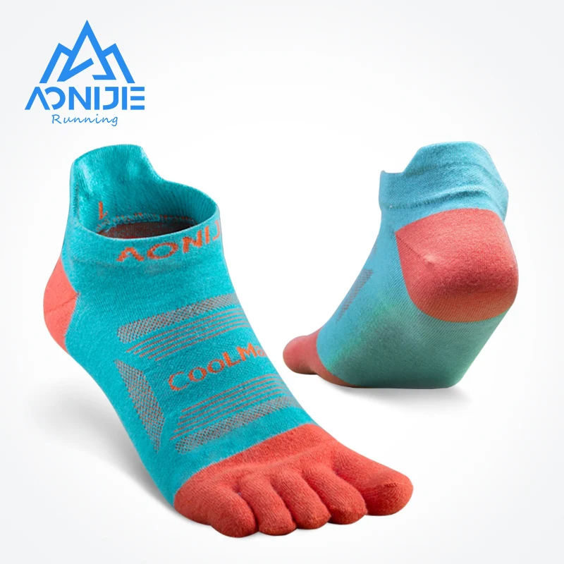 3 пары AONIJIE E4801 E4802 ультратонкие спортивные носки с пятью носками для бега