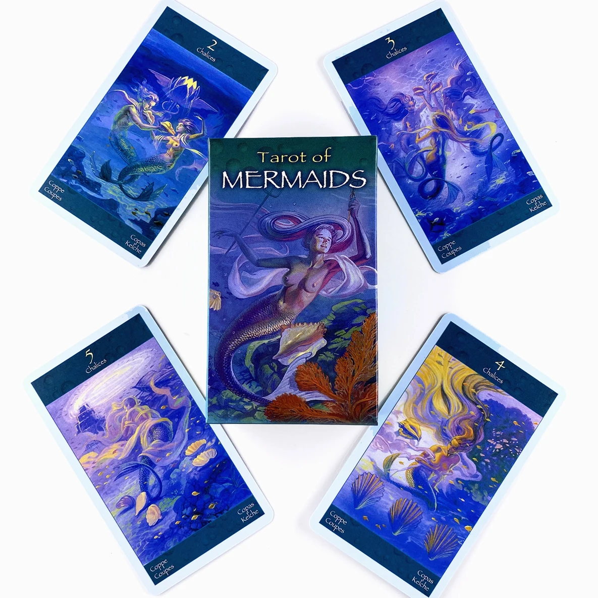 Tarot Of Mermaids Leisure Party Table Game High Quality Fortune-telling Prophecy Oracle Cards With PDF Guidebook
Tarot Of Mermaids Leisure Party Table Game High Quality Fortune-telling Prophecy Oracle Cards With PDF Guidebook