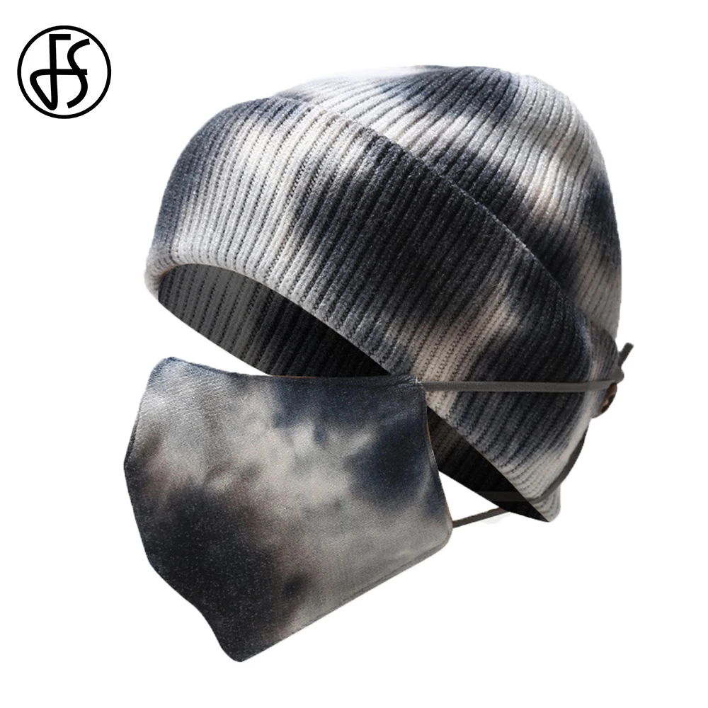 FS Черный Творческий галстук-краситель шапка Маска Костюм зимние вязаные шапки для мужчин и женщин на открытом воздухе морозостойкая защита... 
FS Черный Творческий галстук-краситель шапка Маска Костюм зимние вязаные шапки для мужчин и женщин на открытом воздухе морозостойкая защита...
