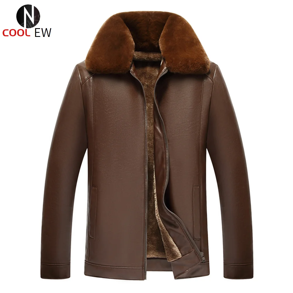 2021 Winter Mens Clothing Long Sleeve Fashion Meth Casual Sheep Leather Fur Coat Fleece Jacket Plus Size 5XL
2021 Winter Mens Clothing Long Sleeve Fashion Meth Casual Sheep Leather Fur Coat Fleece Jacket Plus Size 5XL