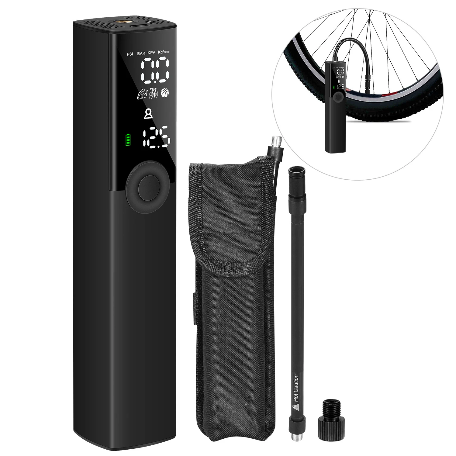 Wireless Car Air Compressor Handheld Tire Inflator Digital Inflatable Pump Pressure USB Rechargeable Gauge Car Accessories
Wireless Car Air Compressor Handheld Tire Inflator Digital Inflatable Pump Pressure USB Rechargeable Gauge Car Accessories