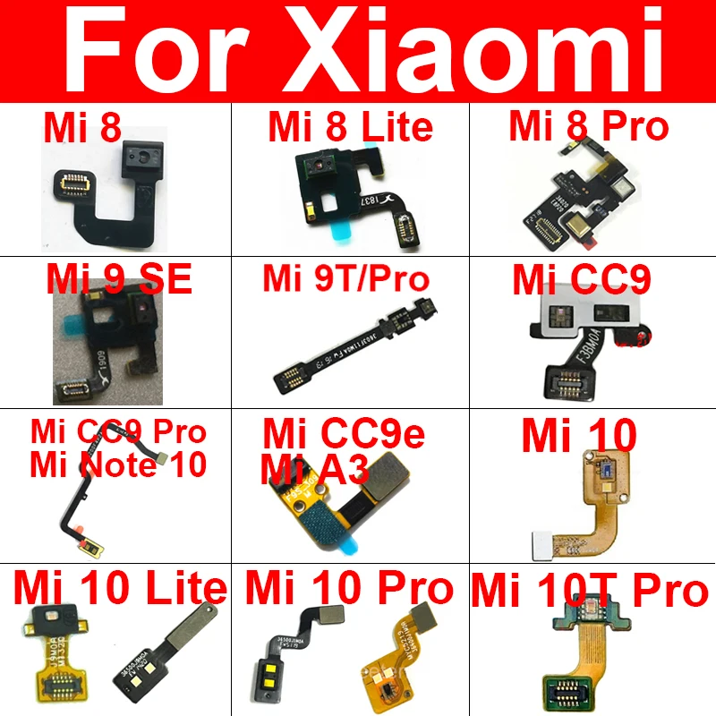 Distance Light Proximity Sensor Connector Flex Cable For Xiaomi Mi 8 9 SE 9T 10 10T Pro Lite CC9 CC9e For Xiaomi Mi Note 10 A3
Distance Light Proximity Sensor Connector Flex Cable For Xiaomi Mi 8 9 SE 9T 10 10T Pro Lite CC9 CC9e For Xiaomi Mi Note 10 A3