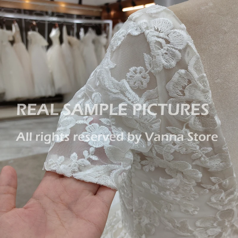 Full Lace Wedding Ball Gown Short Sleeves 2021 Lace Up V Neck Luxury Bridal Pageant Special Occasion Gown vestido de noiva #3138
Full Lace Wedding Ball Gown Short Sleeves 2021 Lace Up V Neck Luxury Bridal Pageant Special Occasion Gown vestido de noiva #3138