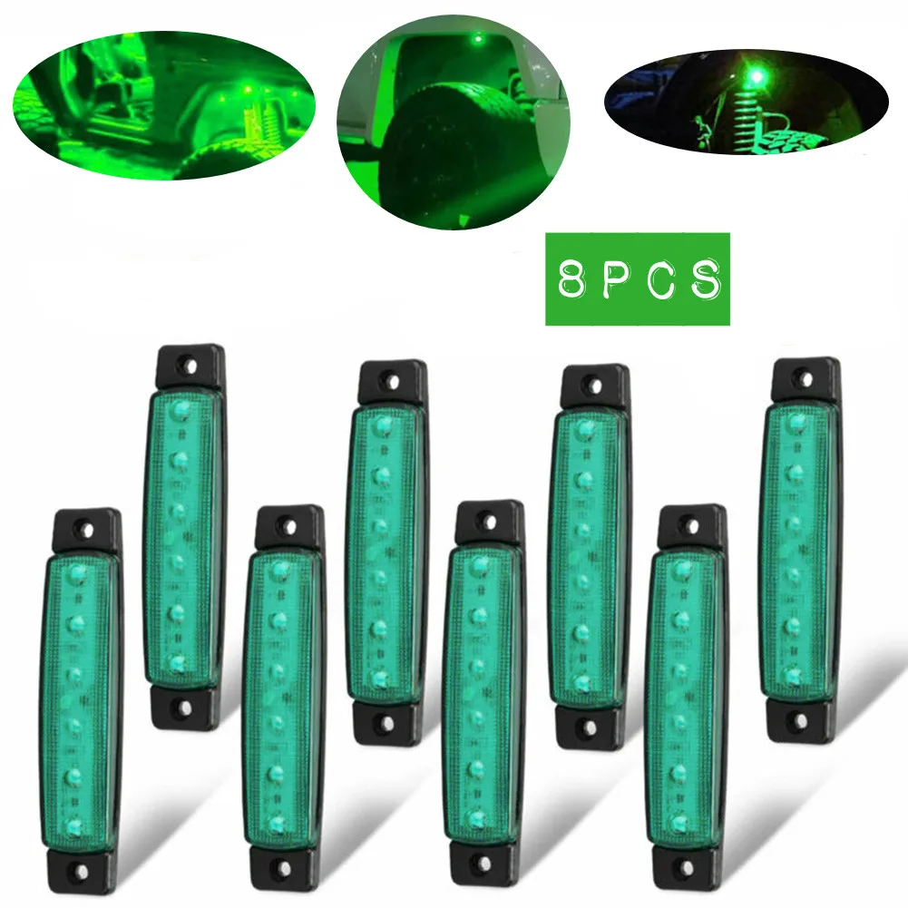 Truck 6-LED UTV Rock Light 12V/24V DIY Style Emergency Lights Fog Light Green Low Power
Truck 6-LED UTV Rock Light 12V/24V DIY Style Emergency Lights Fog Light Green Low Power