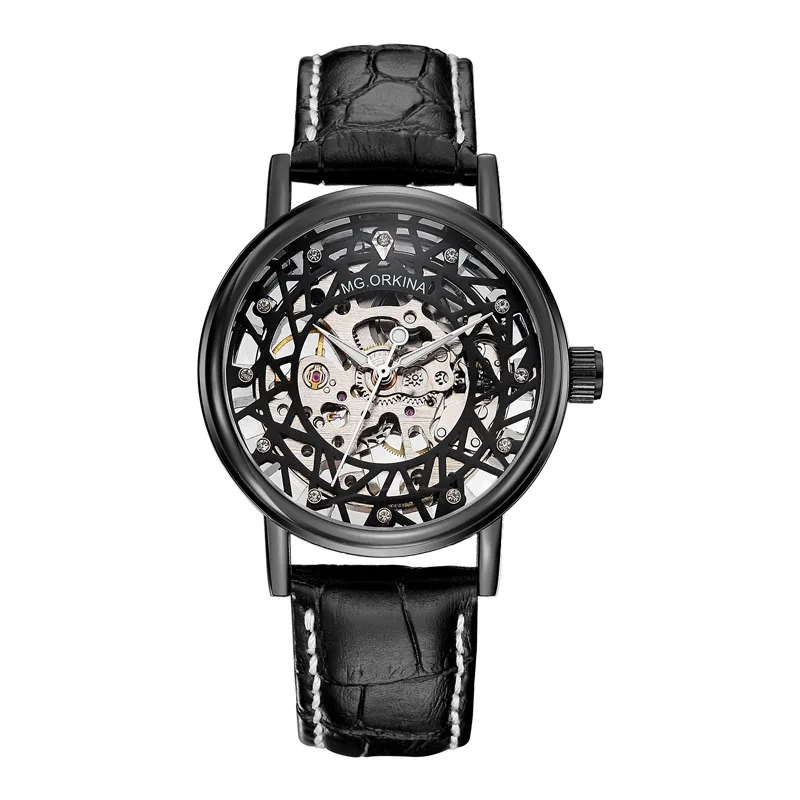 Men's Watch Double-Sided Hollow Perspective Ultra-Thin Manual Mechanical Man Watch
Men's Watch Double-Sided Hollow Perspective Ultra-Thin Manual Mechanical Man Watch