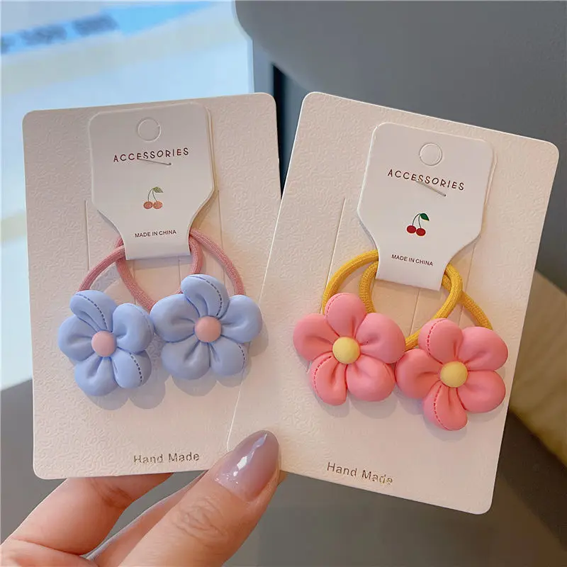 Children's Hair Accessories Korean Cartoon Flower Headdress Baby Lovely Princess Hair Circle Little Girl Tie Rope Girl Rubber Ba
Children's Hair Accessories Korean Cartoon Flower Headdress Baby Lovely Princess Hair Circle Little Girl Tie Rope Girl Rubber Ba