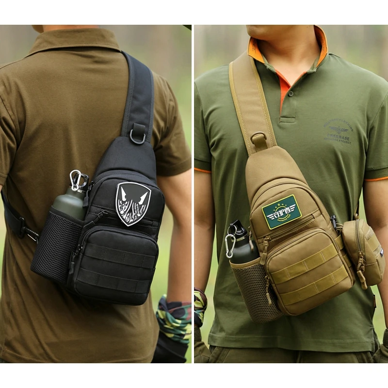 Tactical Army Shoulder Bag Men Sling Crossbody Molle Bags Multicam Camouflage Camping Travel Hiking Hunting Military Backpack
Tactical Army Shoulder Bag Men Sling Crossbody Molle Bags Multicam Camouflage Camping Travel Hiking Hunting Military Backpack