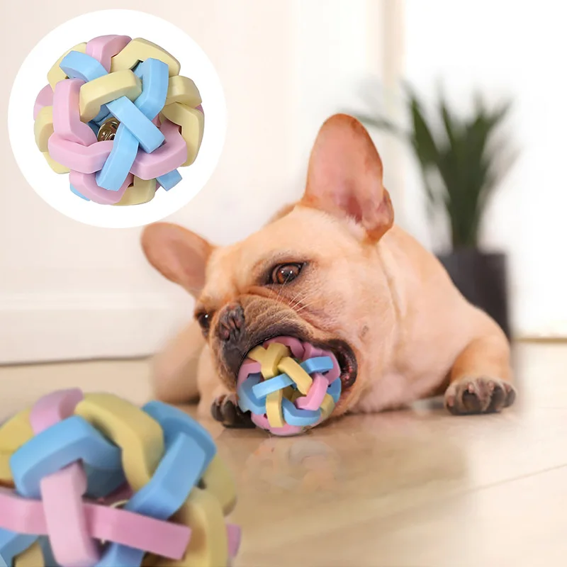 Цветной Резиновый тренировочный жевательный мяч для собак, щенков, кошек, колокольчик, пищалка, игрушка для игр, мяч для собак, мяч для укусо...
Цветной Резиновый тренировочный жевательный мяч для собак, щенков, кошек, колокольчик, пищалка, игрушка для игр, мяч для собак, мяч для укусо...