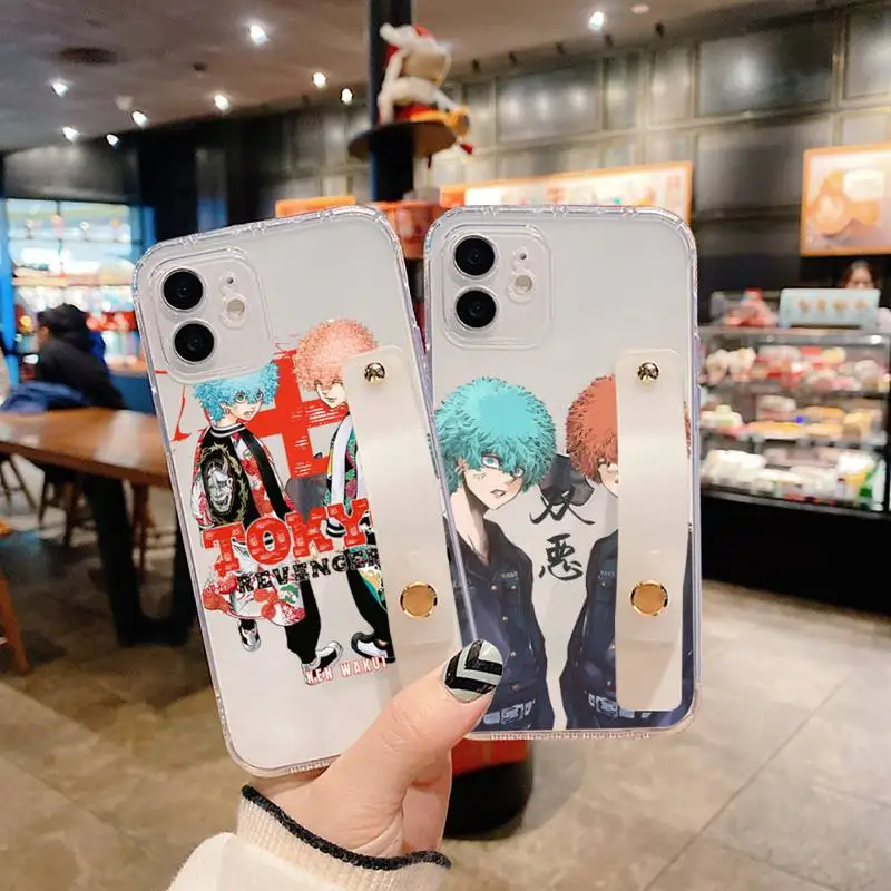 smiley Tokyo Avengers revengers anime Phone Case Transparent Wrist Strap for iPhone 12 11 8 7 se 2020 mini pro X XS XR MAX Plus
smiley Tokyo Avengers revengers anime Phone Case Transparent Wrist Strap for iPhone 12 11 8 7 se 2020 mini pro X XS XR MAX Plus