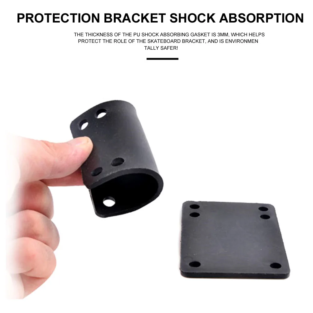 Nut Repair Shock Proof Sports 3mm 6mm Soft Accessories Hardware Screws Gasket Preventing Wheelbite Skateboard Riser Pads Set
Nut Repair Shock Proof Sports 3mm 6mm Soft Accessories Hardware Screws Gasket Preventing Wheelbite Skateboard Riser Pads Set