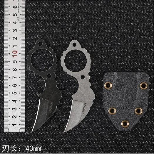 Claw knives Karambit Hunting Knife Tactical Claw Neck Knife Camp Hike Outdoor Self Defense Hunting Survival Knife
Claw knives Karambit Hunting Knife Tactical Claw Neck Knife Camp Hike Outdoor Self Defense Hunting Survival Knife