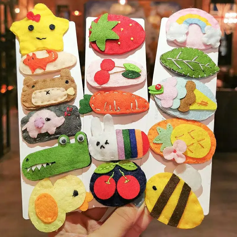 Hairlyah Cute Children's Felt Hairpin Cartoon Animal Hair Accessories Sweet Girl Hairpin Fashion Headband 2021 New Gift
Hairlyah Cute Children's Felt Hairpin Cartoon Animal Hair Accessories Sweet Girl Hairpin Fashion Headband 2021 New Gift