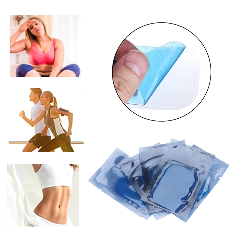 

10Pcs/20Pcs EMS Abdominal Muscle Gel Pads High Adhesion Inirritative Hydrogel Mat Pad Gel Stickers Exercise Patch