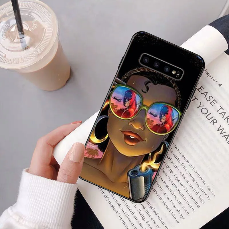NBDRUICAI 2bunz Melanin Poppin Aba силиконовый чехол для телефона Samsung S9 plus S5 S6 edge S7 S8 S10 E |