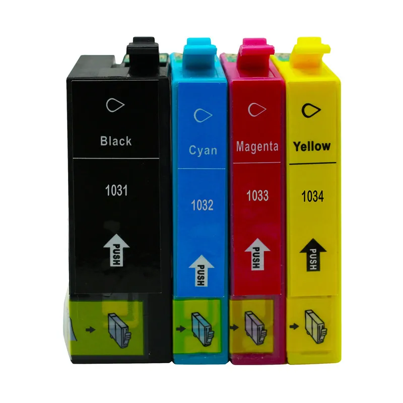 4PK T1031 T1032 T1033 T1034 чернильные картриджи совместимые с Epson Stylus Office T40W TX550W TX600FW