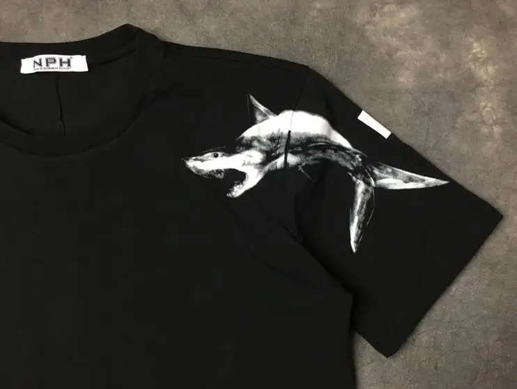 High New Novelty 19ss Men High 7 4 sharks T Shirts T-Shirt Hip Hop Skateboard Street Cotton T-Shirts Tee Top #b90
High New Novelty 19ss Men High 7 4 sharks T Shirts T-Shirt Hip Hop Skateboard Street Cotton T-Shirts Tee Top #b90