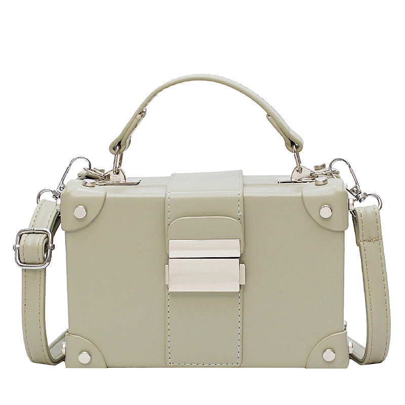 New Arrival Simple Buckle Box Design Pu Leather Female Vintage Handbag Shoulder Bag Crossbody Meesenger Bag Bolsa Designer Bag
New Arrival Simple Buckle Box Design Pu Leather Female Vintage Handbag Shoulder Bag Crossbody Meesenger Bag Bolsa Designer Bag