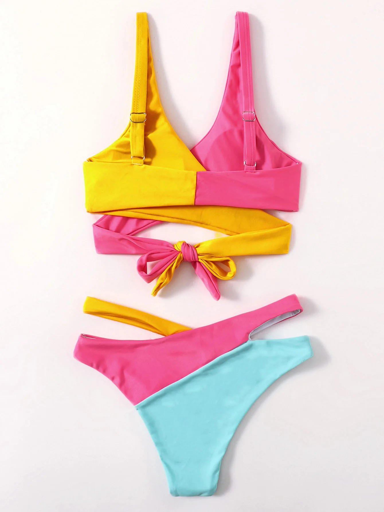 Sexy split swimsuit two-tone cross bikini high waisted SWIMSUIT WOMAN push up swimwear biquini
Sexy split swimsuit two-tone cross bikini high waisted SWIMSUIT WOMAN push up swimwear biquini