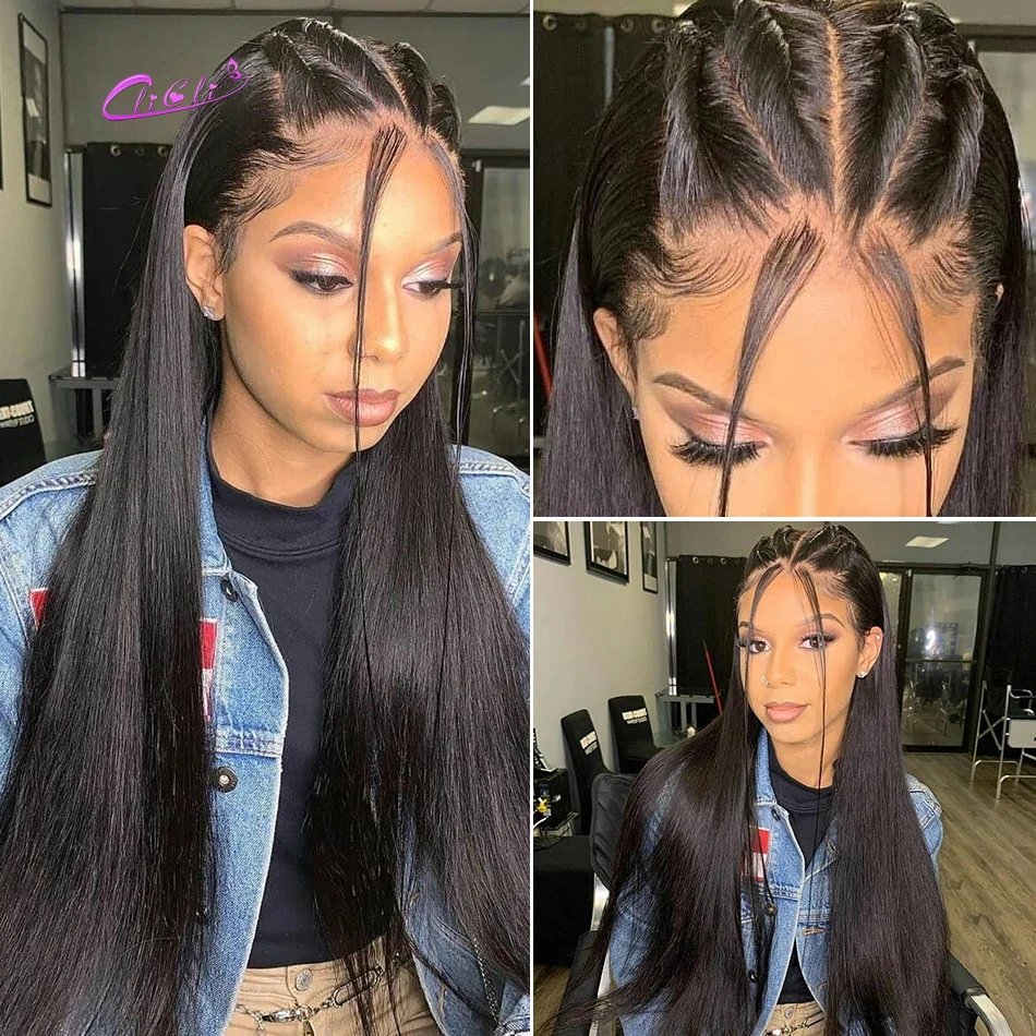 PrePlucked Straight Closure Wig Invisible Transparent 13x4Lace Frontal Wig Human Hair Body Wave Closure Wigs Bleached Knots Remy
PrePlucked Straight Closure Wig Invisible Transparent 13x4Lace Frontal Wig Human Hair Body Wave Closure Wigs Bleached Knots Remy