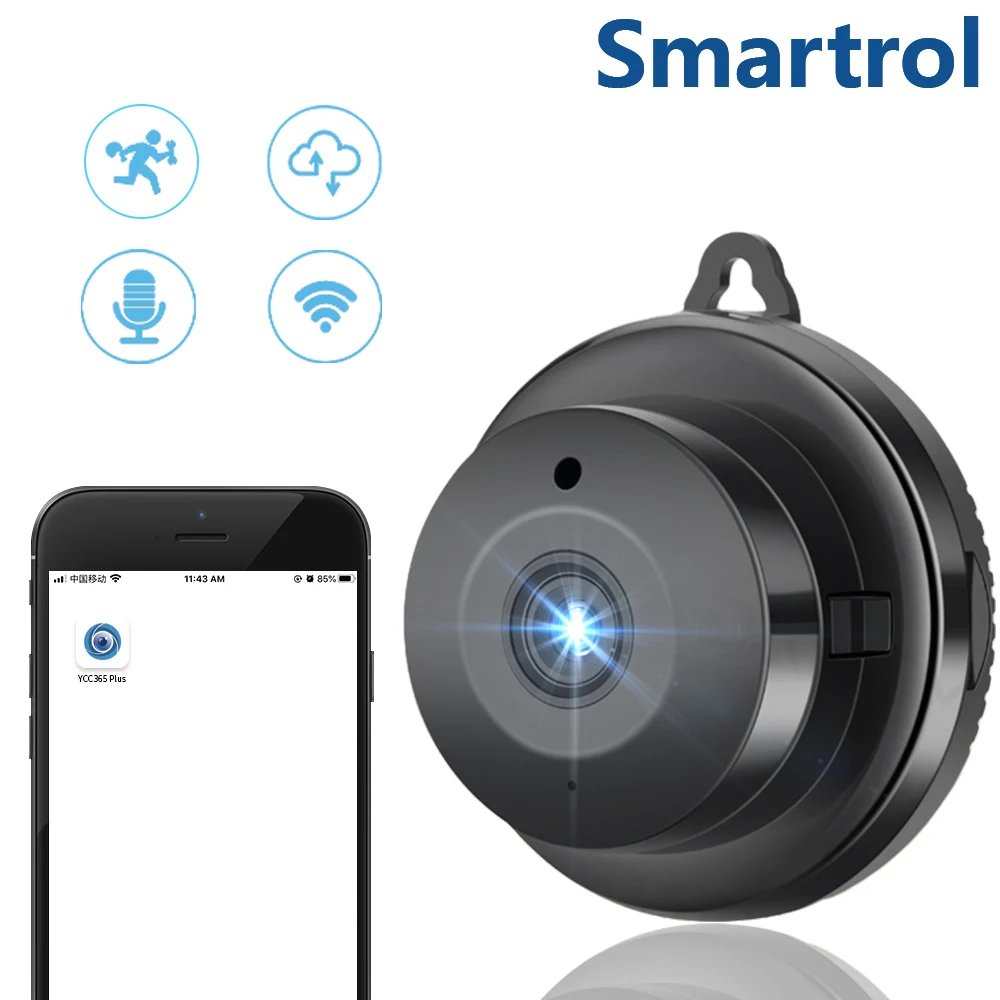 Mini WiFi Home Security IP Camera 1080P IR Night Vision Surveillance Motion Detect Smart Baby Monitor P2P CCTV Camera
Mini WiFi Home Security IP Camera 1080P IR Night Vision Surveillance Motion Detect Smart Baby Monitor P2P CCTV Camera