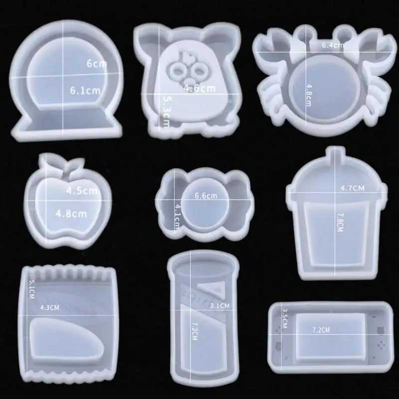 Candy Bag Shaker Silicone Mold Charms Handmade Resin Jewelry Fillings Accessory DIY Epoxy Resin Milk Tea Bottle Key Craft Tools
Candy Bag Shaker Silicone Mold Charms Handmade Resin Jewelry Fillings Accessory DIY Epoxy Resin Milk Tea Bottle Key Craft Tools