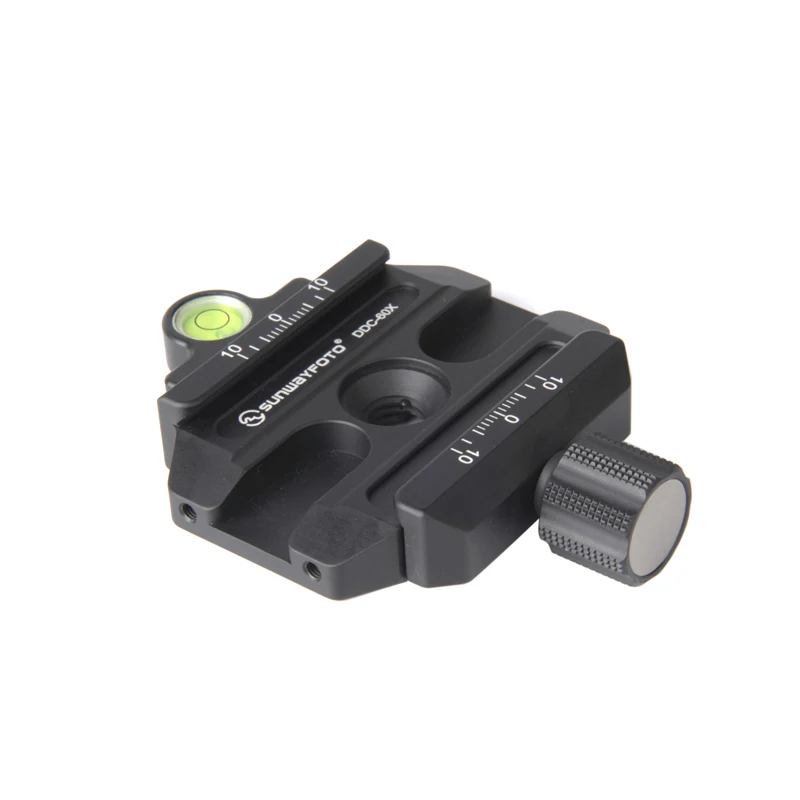 SUNWAYFOTO DDC-60X Tripod Head Quick Release Clamp For DSLR Tripode Quick Release Clamp Plate BallHead Lever Release Clamp
SUNWAYFOTO DDC-60X Tripod Head Quick Release Clamp For DSLR Tripode Quick Release Clamp Plate BallHead Lever Release Clamp
