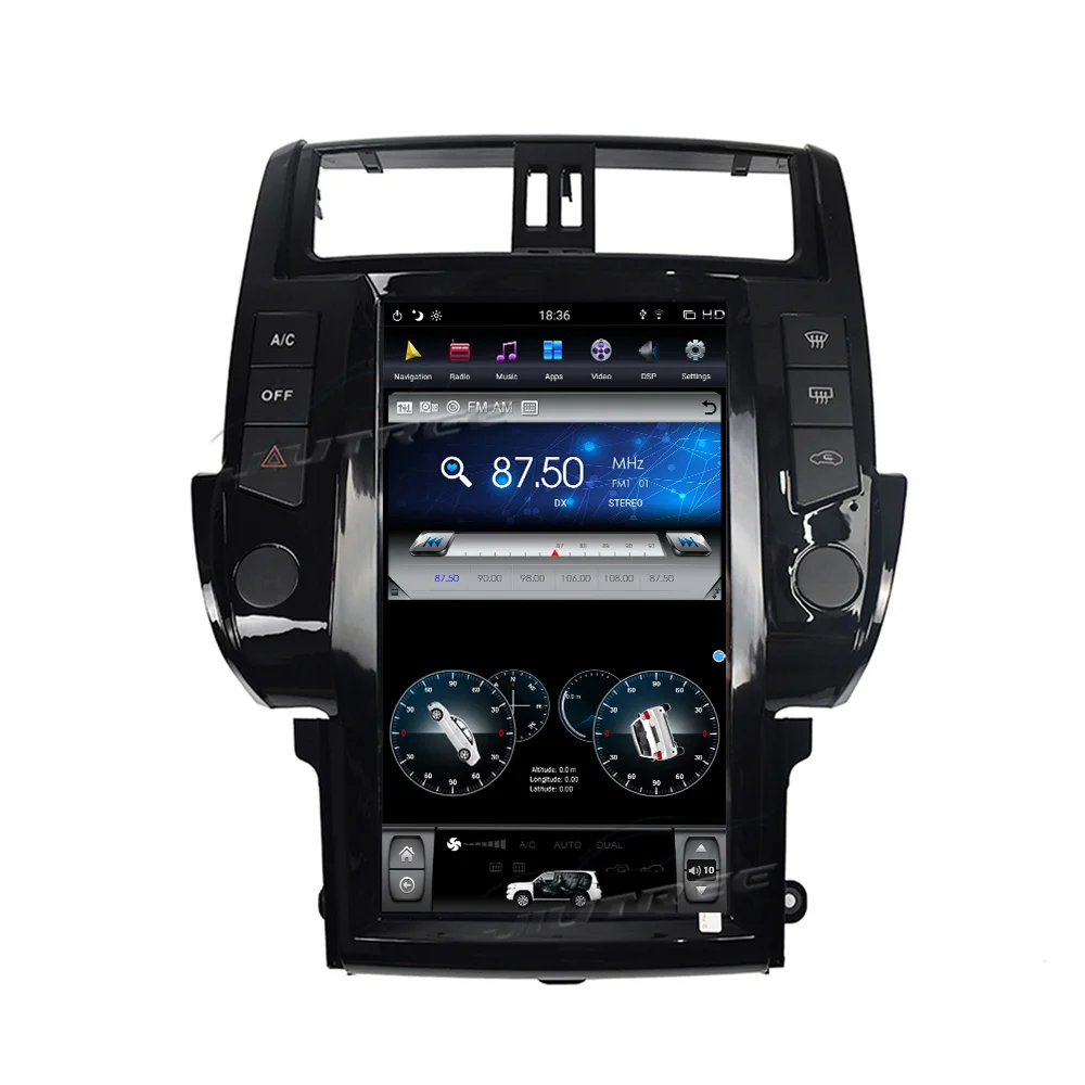 Автомобильный радиоприемник PX6 Android для TOYOTA LAND CRUISER Prado 150 2014-2019 автомобильный